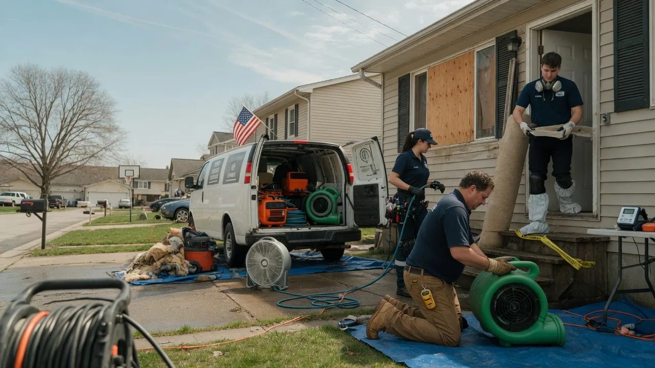 Water Damage Restoration in Madison, PA near me